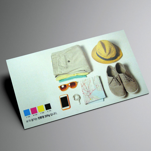 [수입지명함] 친환경 재생지 209g