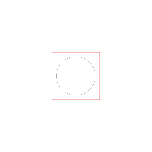 [일반스티커] 원형 스티커 45x45mm
